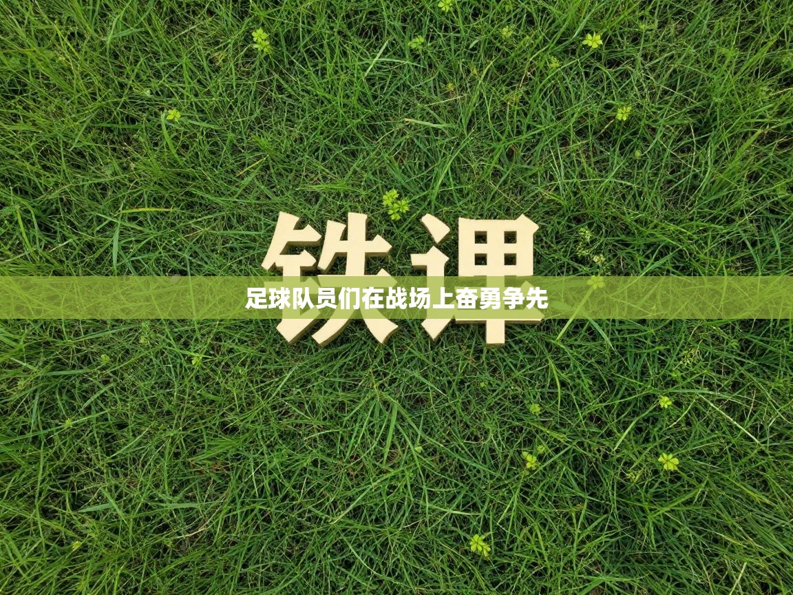 足球队员们在战场上奋勇争先 第1张